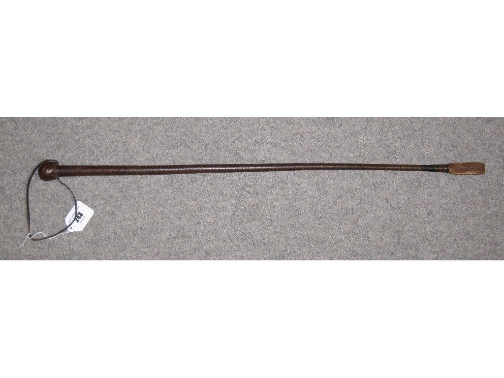 Appraisal: Riding crop