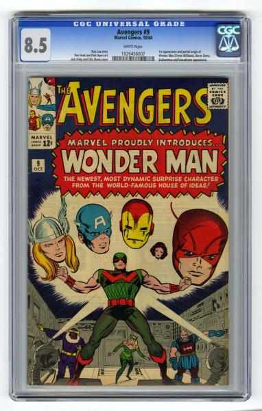 Appraisal: The Avengers CGC Marvel Comics Stan Lee story with Don