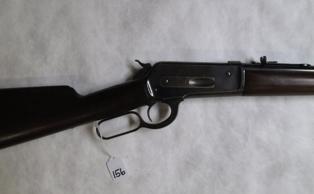 Appraisal: WINCHESTER MODEL LEVER ACTION RIFLE WCF caliber round barrel blued