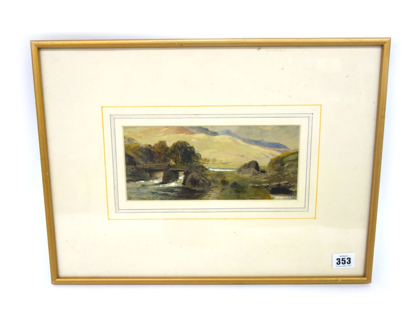 Appraisal: Walter Hugh Paton Scottish - Beddgelert monogrammed lower left dated