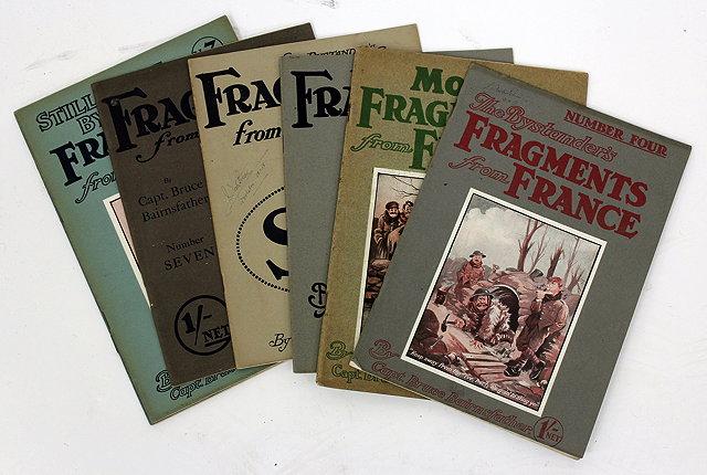 Appraisal: A FRAGMENT FROM FRANCE BRUCE BAIRNSFATHER and six further magazines