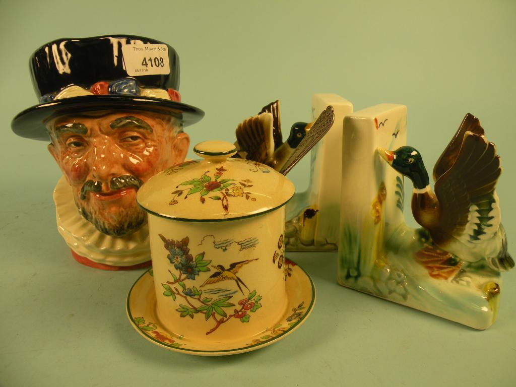 Appraisal: A Royal Doulton large character jug Beefeater a Royal Doulton