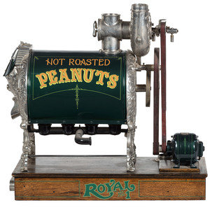 Appraisal: A Royal No Belt Motor Operated Peanut Roaster The A