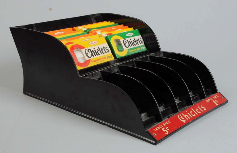 Appraisal: Plastic Chiclets Display Rack This plastic Chiclets rack is in