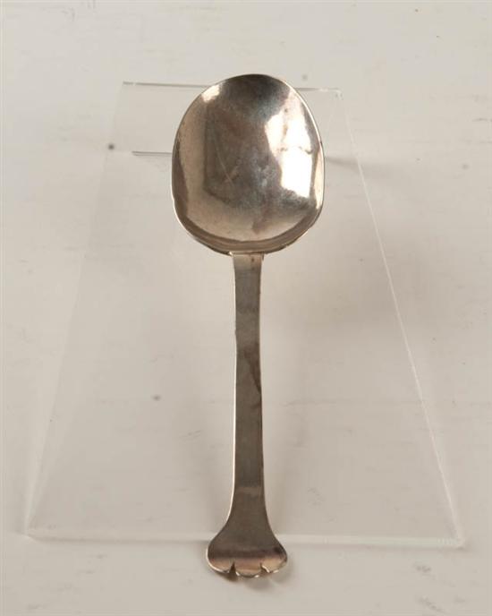 Appraisal: A th C English Sterling Trefid Spoon with London maker's