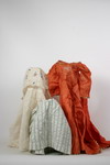 Appraisal: DOLL CLOTHING - Lot of seventeen pieces including a wig