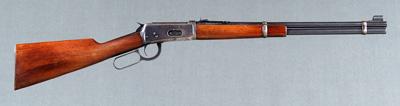 Appraisal: Winchester Mdl rifle serial No WS cal in barrel lever