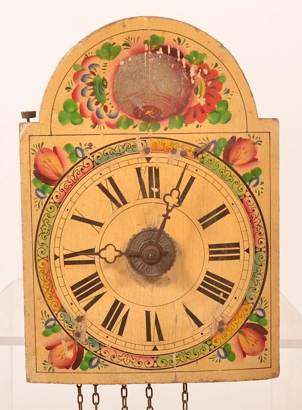 Appraisal: th Century Small Wag on Wall Clock th Century Small