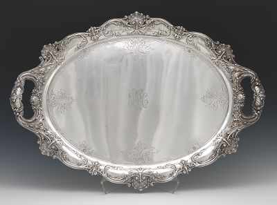 Appraisal: An Impressive Sterling Silver Tray by Black Starr and Frost