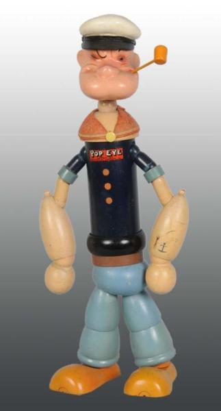 Appraisal: Composition Ideal Jointed Popeye Figure Description American Appears to be