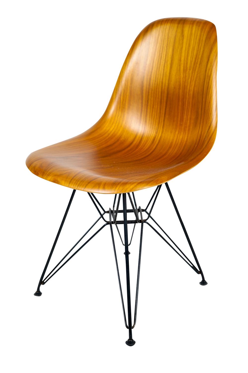 Appraisal: EAMES FOR HERMAN MILLER SIDE CHAIR or later Herman Miller