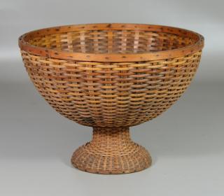 Appraisal: Compote Basket diameter h RCA LLC