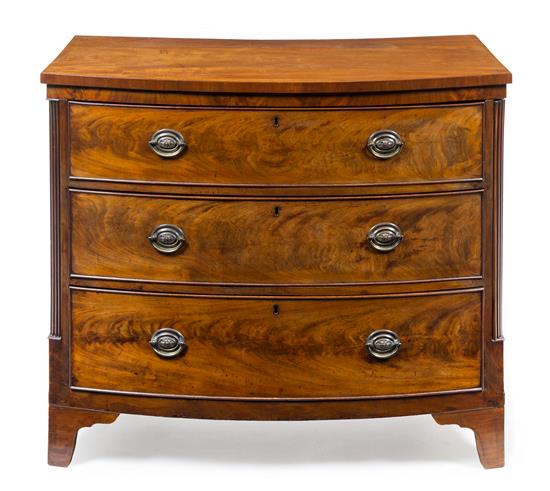 Appraisal: Sale Lot A George III Mahogany Chest of Drawers early