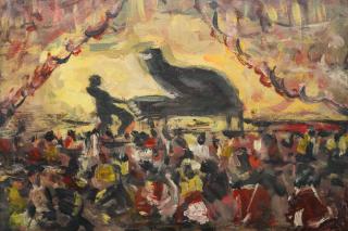 Appraisal: Attr Achille-Emile Othon Friesz - The Concert Oil on panel