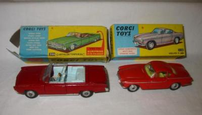 Appraisal: Volvo P pale red Chrysler Imperial boxed one AF G