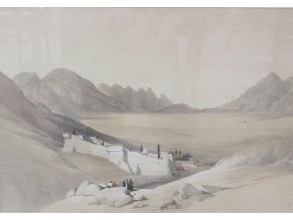 Appraisal: After DAVID ROBERTS RA Lithograph