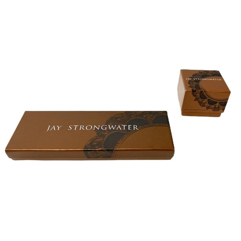 Appraisal: Two Jay Strongwater Items Two Jay Strongwater Items One Key