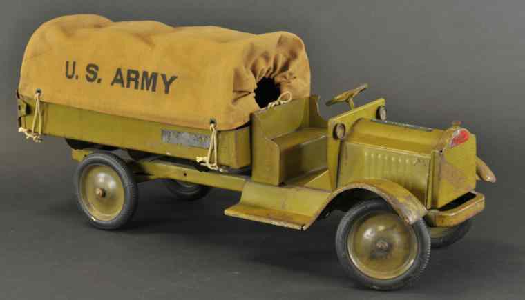 Appraisal: KEYSTONE PACKARD ''U S ARMY'' TRUCK Pressed steel painted in