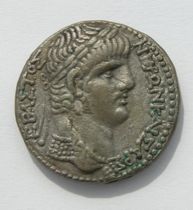 Appraisal: Nero C - A D Tetradrachm-Antioch laureate profile facing right