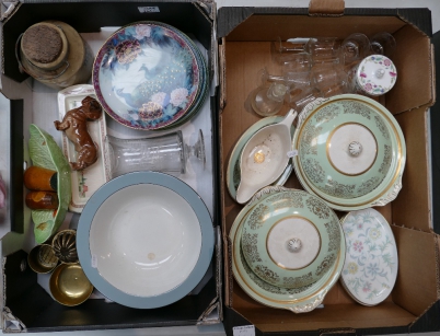 Appraisal: A mixed collection of items to include Johnsons Pareek patterned