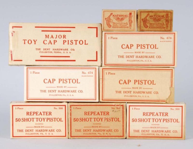 Appraisal: Lot of Cap Gun Boxes Ammo Description Includes two boxes