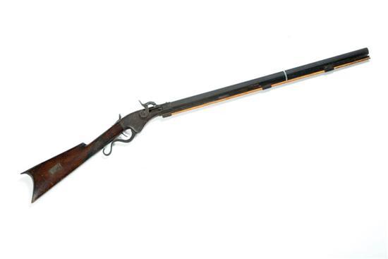 Appraisal: LEVER ACTION PERCUSSION RIFLE New York th century Signed Sprague