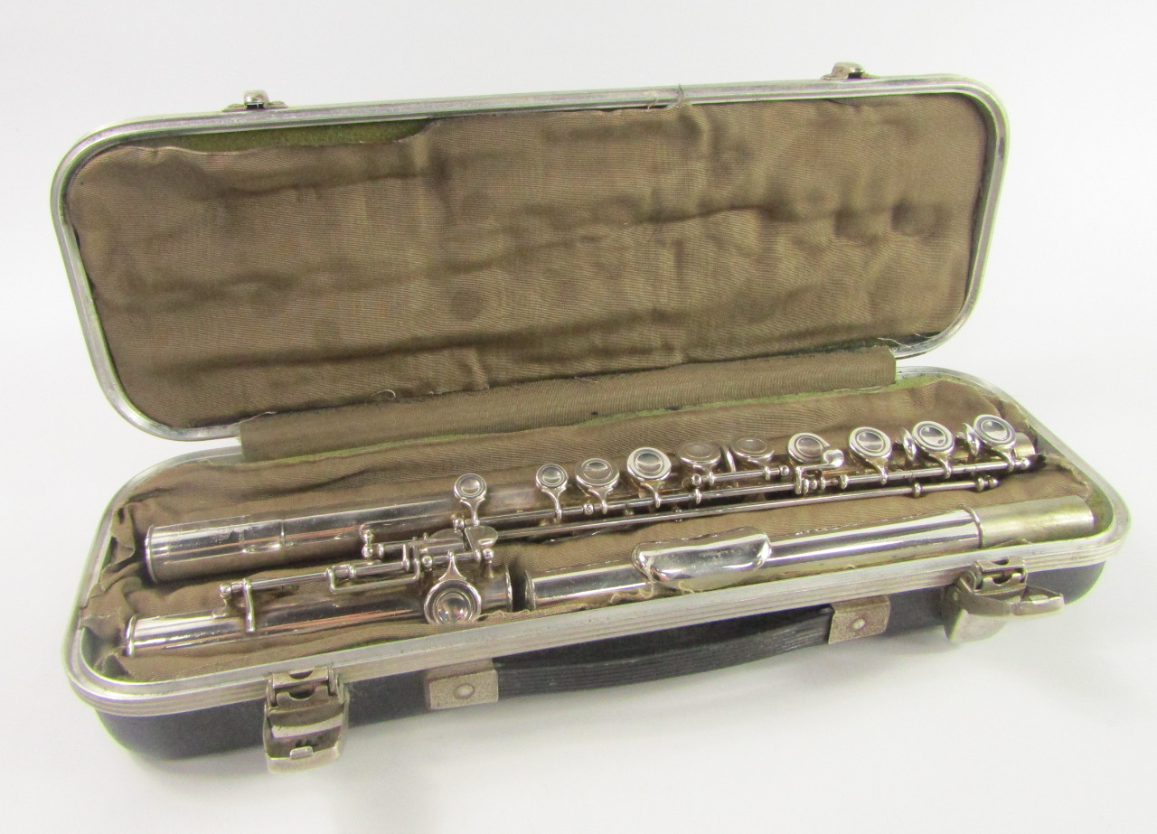 Appraisal: A Boosey Hawkes flute the Edgware circa 's serial no