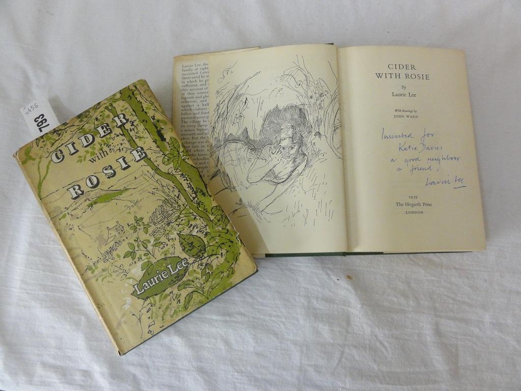 Appraisal: One first edition of Cider with Rosie by Laurie Lee