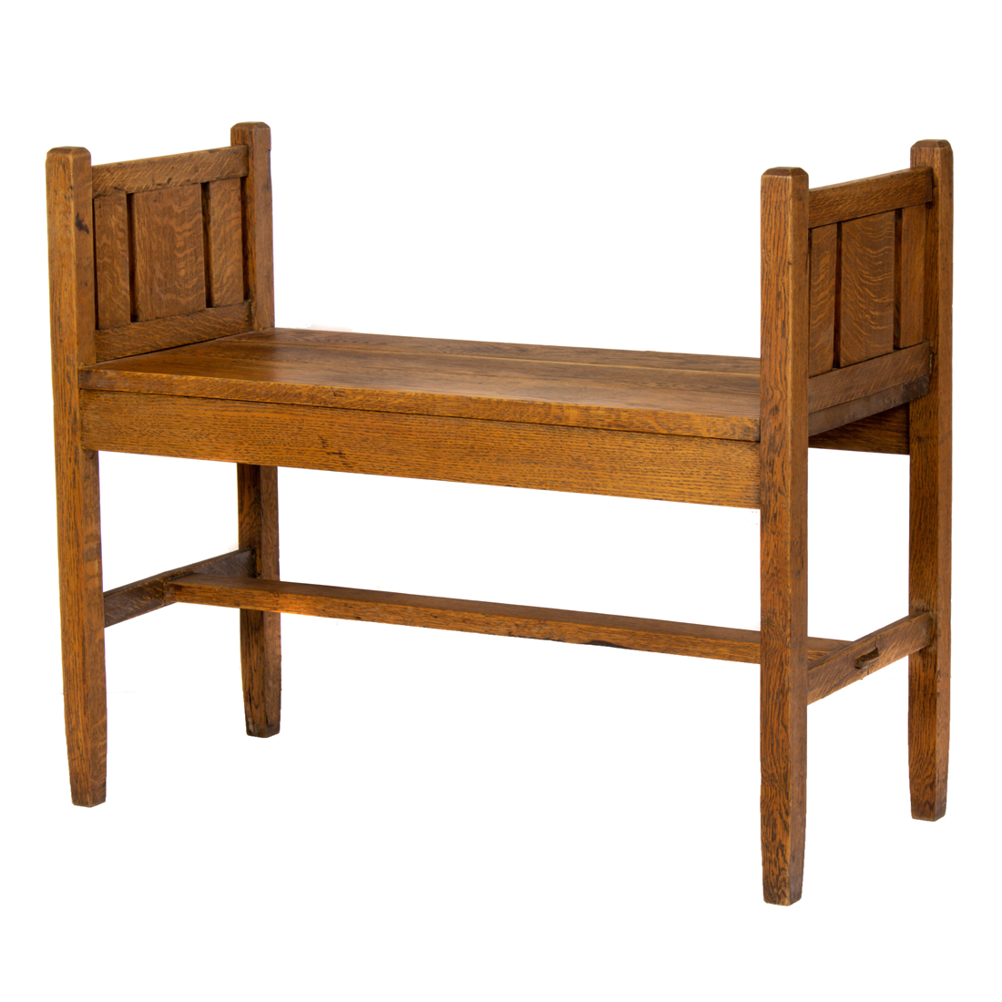 Appraisal: An Arts and Crafts window bench likely Stickley circa with