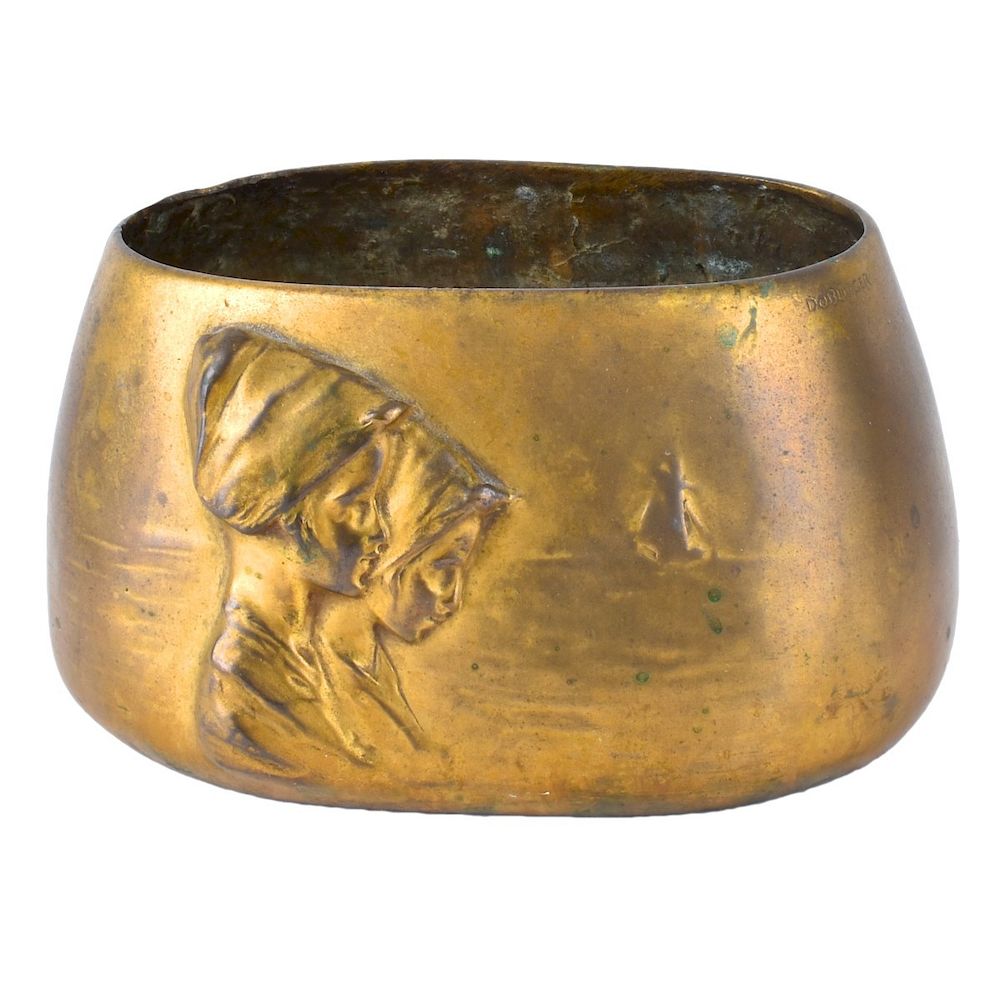 Appraisal: Ferdinand Doblinger - Bronze Vase Ferdinand Doblinger - Bronze Vase