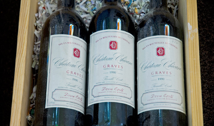 Appraisal: Case Containing Bottles Of Chateau Chicane Graves