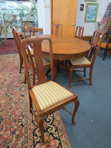 Appraisal: English Queen Anne Mahogany Chairs circa