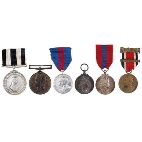 Appraisal: Coronation Medal and Jubilee Metropolitan Police Medal Service Medal of