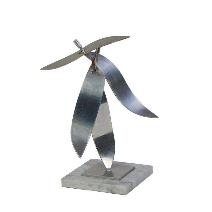 Appraisal: Lin Emery New York New Orleans - Petals polished aluminum