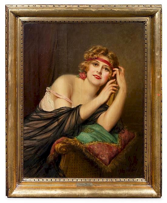 Appraisal: Francois Martin-Kavel French - Portrait of a Woman Francois Martin-Kavel