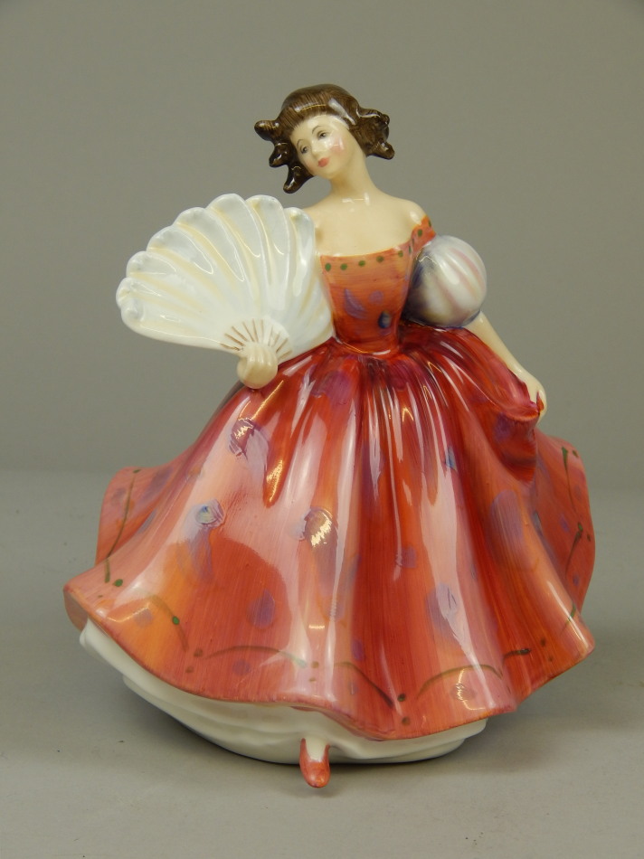 Appraisal: A Royal Doulton figure The First Waltz HN cm high