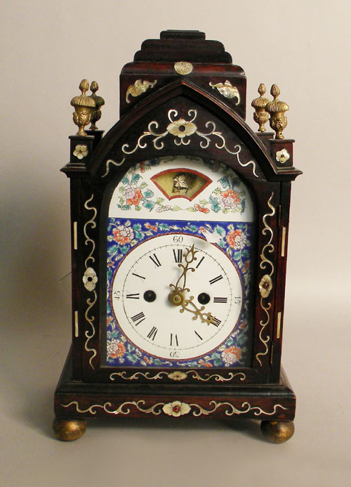 Appraisal: Victorian rosewood bracket clock h