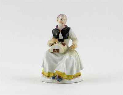 Appraisal: A Meissen model of the lace maker Barbara Uttman by