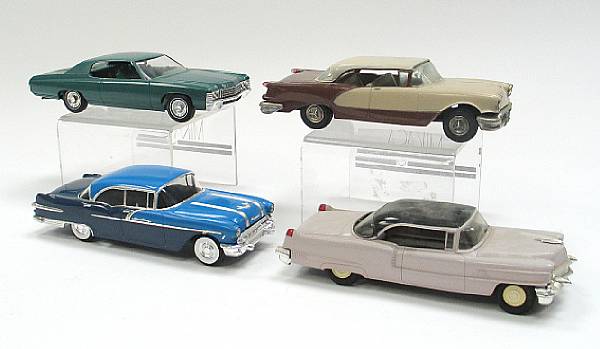 Appraisal: General Motors promotional cars Lot includes Cadillacs Pontiacs and other