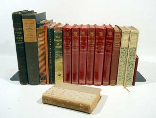 Appraisal: V Dust Jackets Bronte VINTAGE ANTIQUE LITERATURE Decorative Fielding Kenilworth