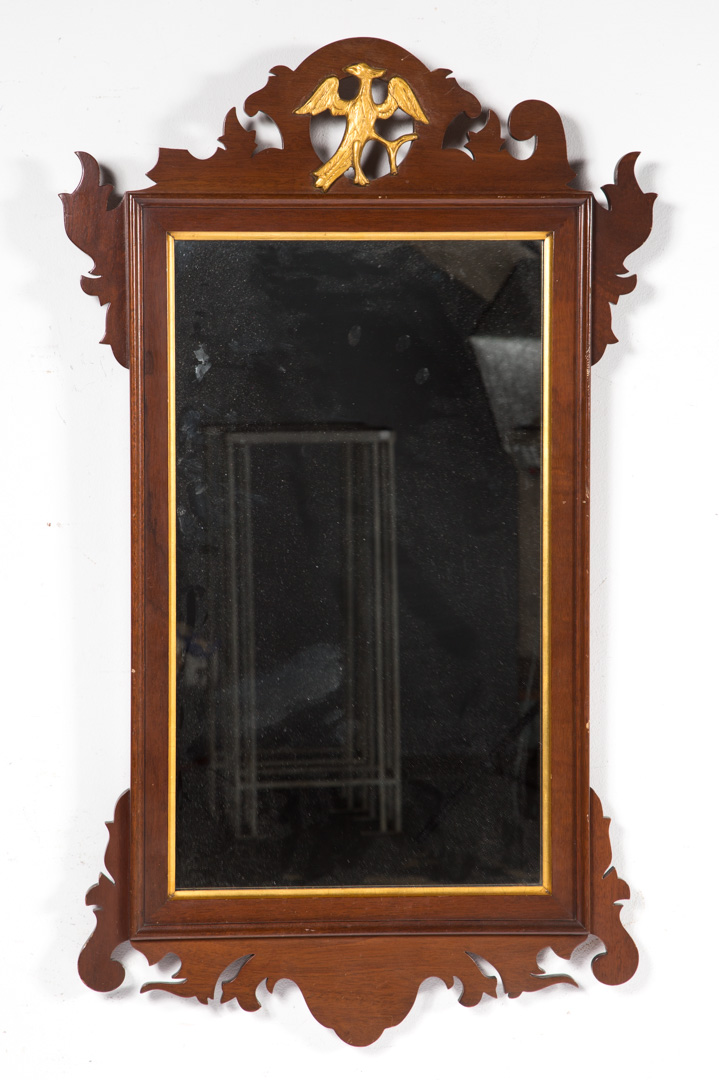 Appraisal: Chippendale style wall mirror Undernumber