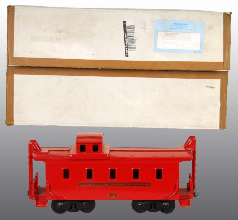 Appraisal: Pressed Steel Buddy L Railroad Caboose Toy Description American T