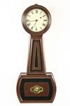 Appraisal: CLOCK - E Howard Co Boston banjo clock rosewood grained