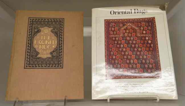 Appraisal: Lot including ''The Hooked Rug'' Kent and ''Oriental Rugs'' Smithsonian