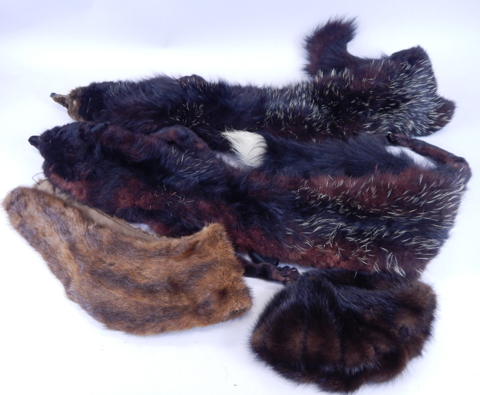 Appraisal: Various fox fur stoles