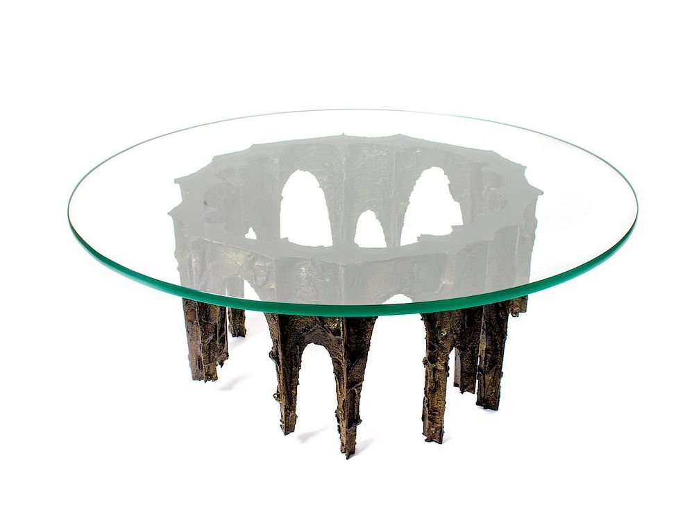 Appraisal: Paul Evans American - Stalagmite Coffee Table Model PE- Evans