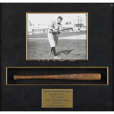 Appraisal: TY COBB AUTOGRAPH Condition Report