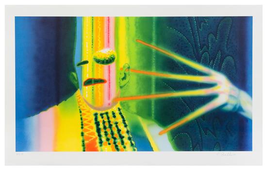 Appraisal: Sale Lot Ed Paschke American - George Mills lithograph edition