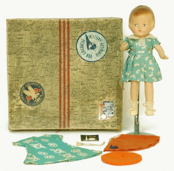 Appraisal: A Pan American Airways System doll from the New York