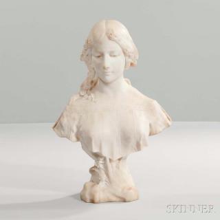 Appraisal: After Affortunato Gory Italian French fl - Marble Bust of